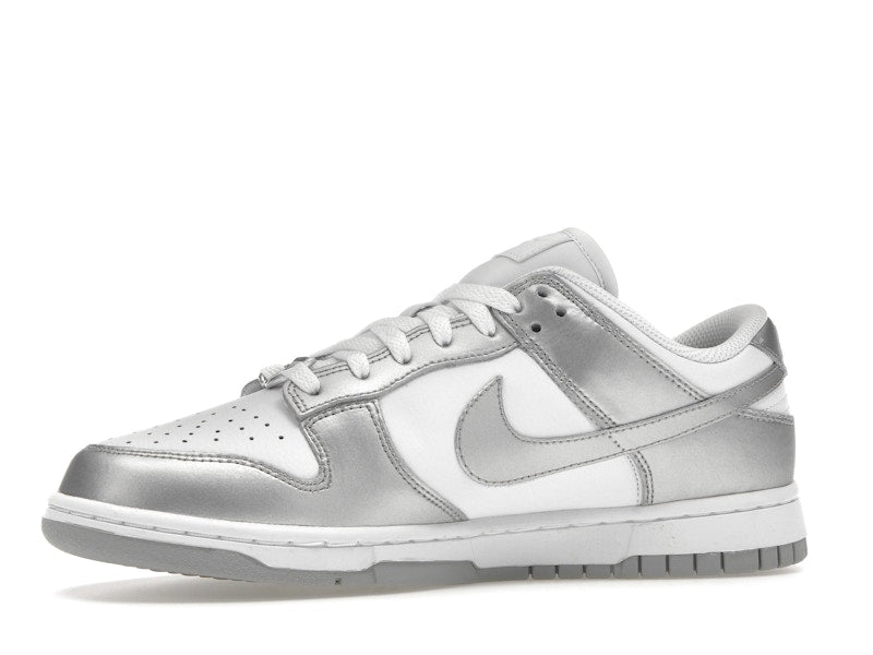 Nike Dunk Low Metallic Silver Womens - White/Metallic Silver/Blue Joy - FV1311-100 - 17