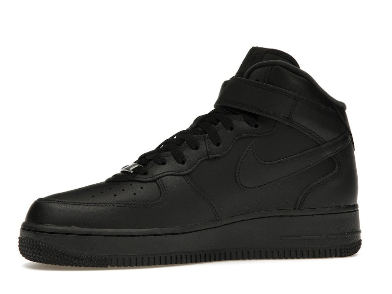Nike Air Force 1 Mid Supreme Black, vista a 360 gradi 17 di 36