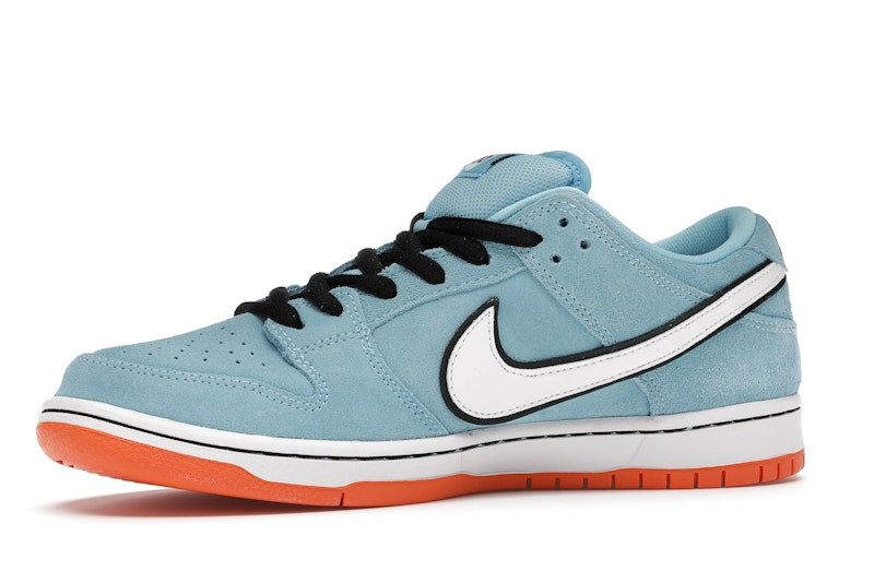Nike Sb Dunk Low Club 58 Gulf - Blue Chill/Safety Orange-Black-White - BQ6817-401 - 17