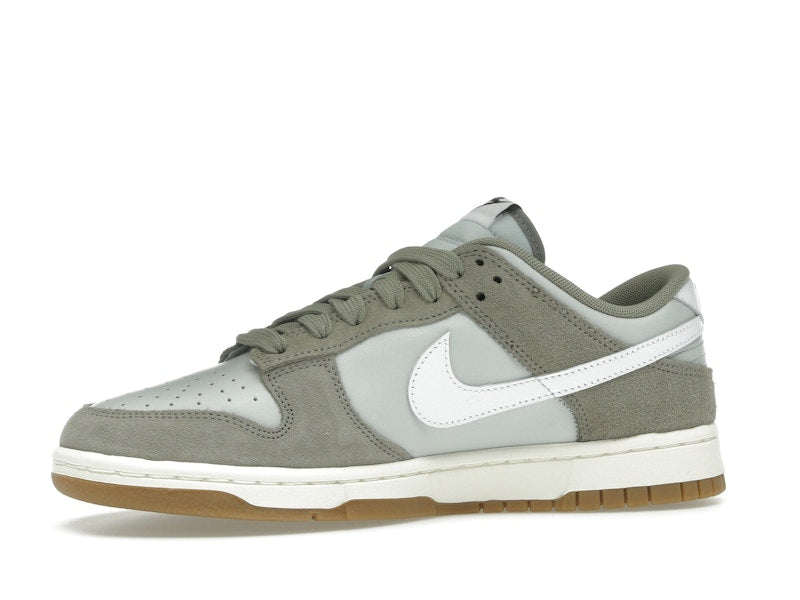 Nike Dunk Low Retro SE Light Silver Light Army Sail White, vista a 360 gradi 17 di 36