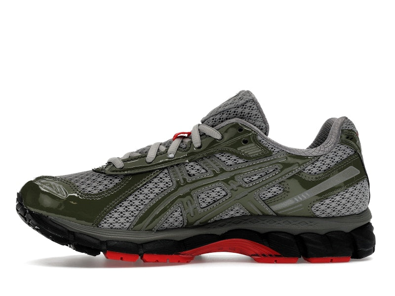 Asics Gel Kayano 121 Up There - Olive Green/Grey/Red - 1203A869-021 - 18