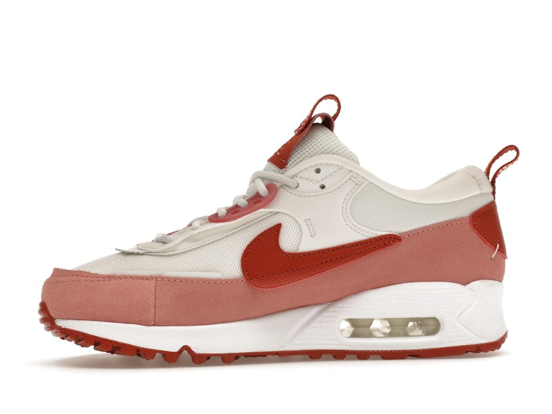 Nike Air Max 90 Futura Red Stardust Womens - Red Stardust/Summit White/Campfire Orange/Rugged Orange - FQ8881-618 - 18