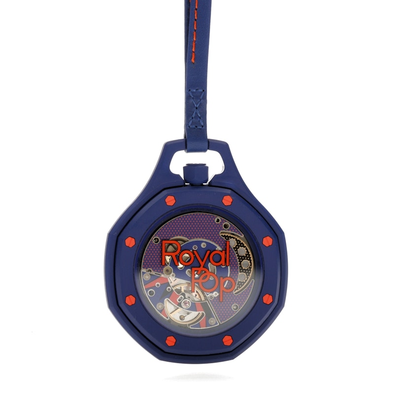 Swatch x Audemars Piguet AP Bioceramic Royal Pop Orenji Hachi SSX03L103N, vista a 360 gradi 18 di 36