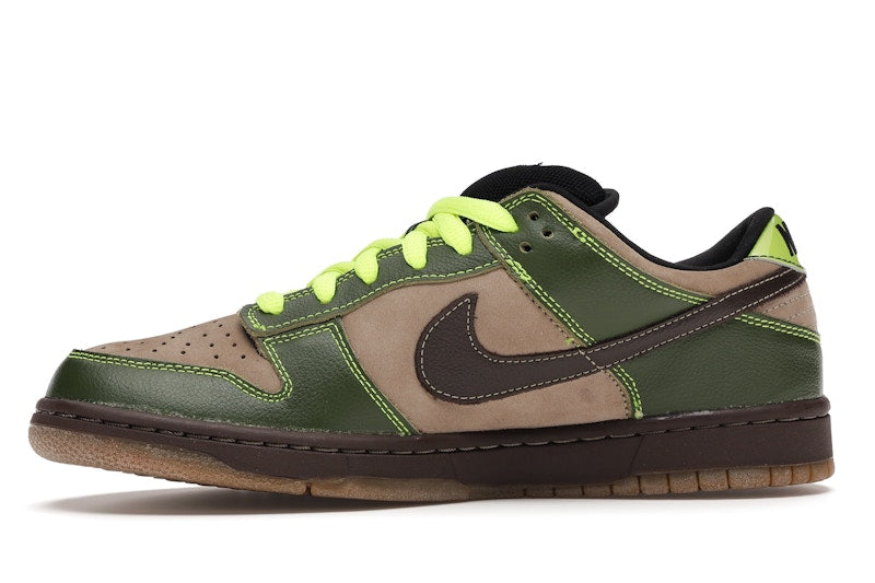 Nike Dunk Sb Low Jedi - Khaki/Baroque Brown-Safari - 304292-222 - 18