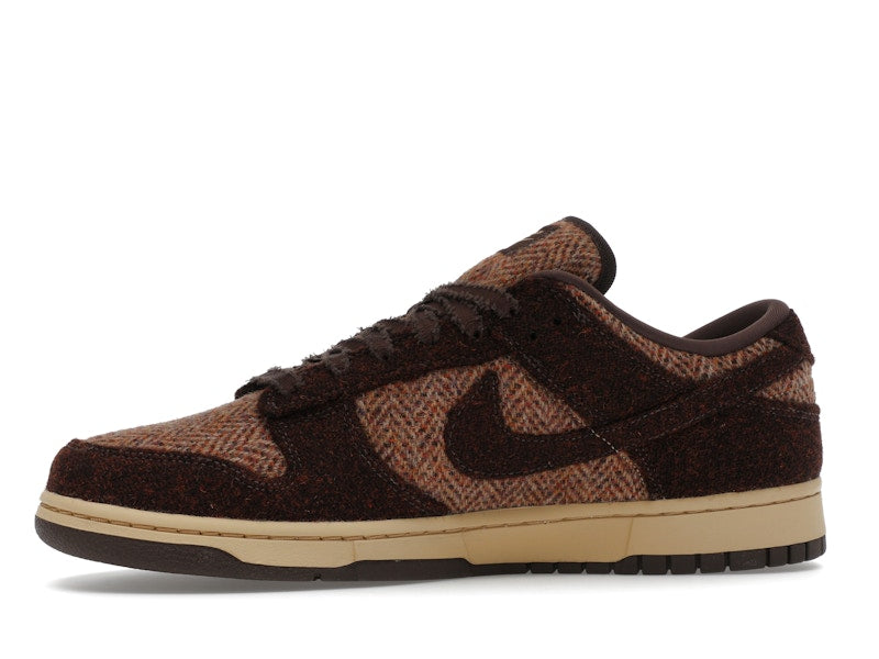 Nike Dunk Low Harris Tweed Sesame Womens - Sesame/Violet Mist/Baroque Brown - IO0052-200 - 18