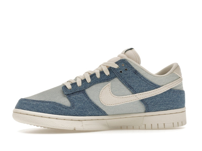Nike Dunk Low Smokey Blue Denim (Women's), vista a 360 gradi 18 di 36