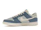 Nike Dunk Low Smokey Blue Denim (Women's), vista a 360 gradi 18 di 36