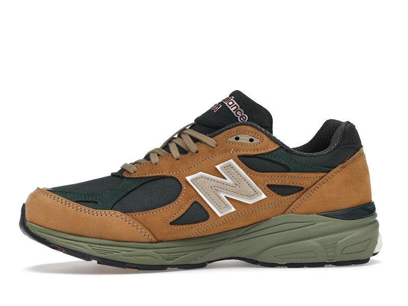 New Balance 990v3 MiUSA Tan Green, vista a 360 gradi 18 di 36