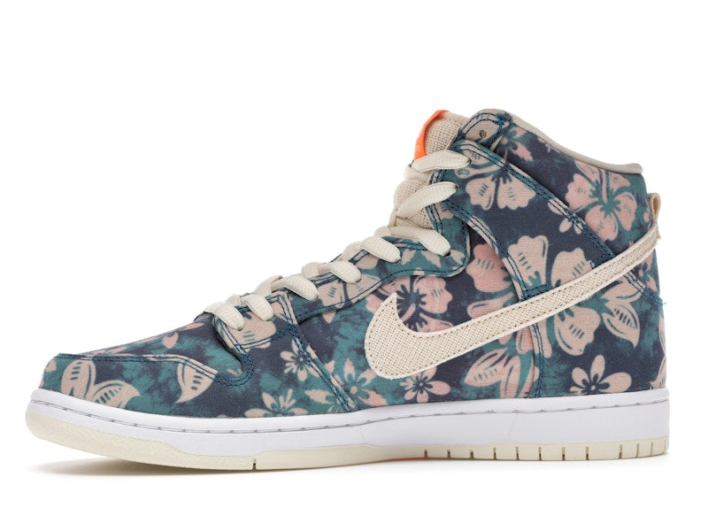 Nike SB Dunk High Hawaii - Sail/Blue-Green Aqua - CZ2232-300 - 18