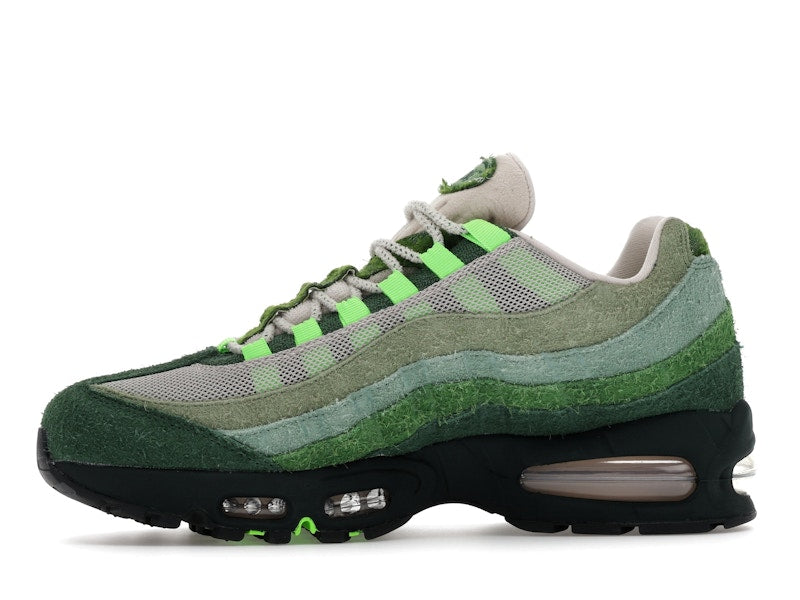 Nike Air Max 95 Big Bubble Ducks Of A Feather Oregon Ducks The Woods, vista a 360 gradi 18 di 36