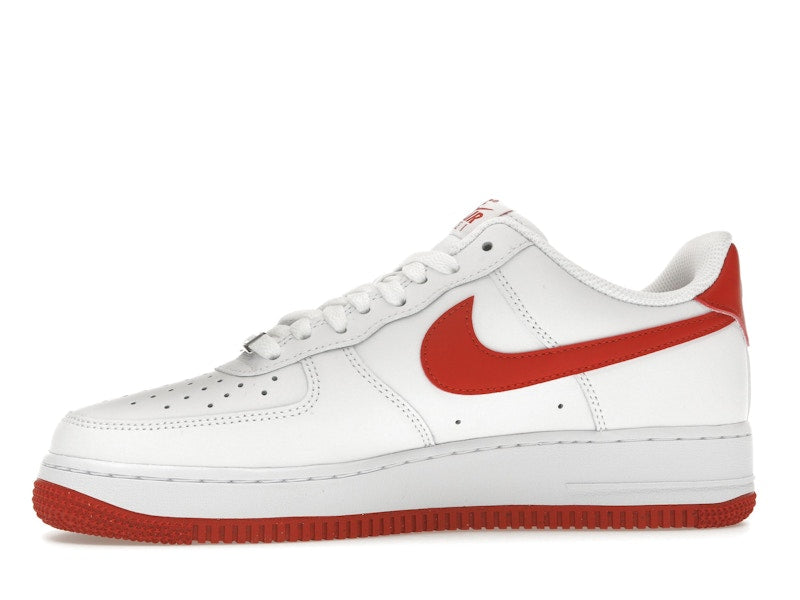 Nike Air Force 1 07 Dragon Red - White/White/Dragon Red - FJ4146-106 - 18