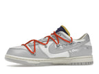 Nike Dunk Low Off White Lot 23 - Sail/Neutral Grey-Habanero Red - DM1602-126 - 18