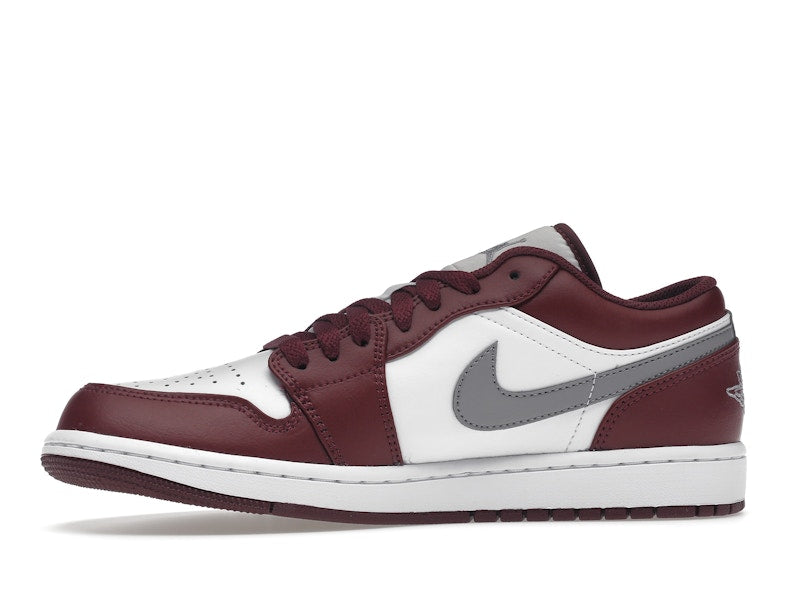Air Jordan 1 Low White Bordeaux