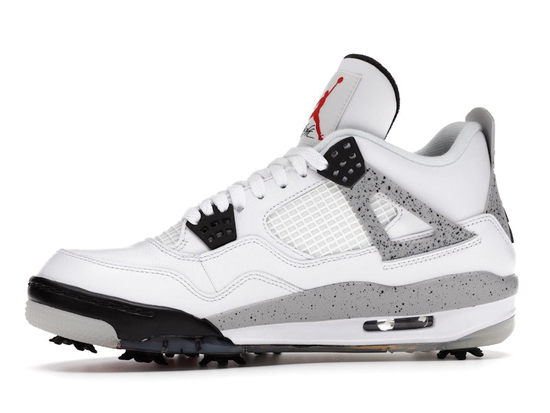 Air Jordan 4 Retro Golf White Cement - White/Tech Grey-Black-Fire Red - CU9981-100 - 18