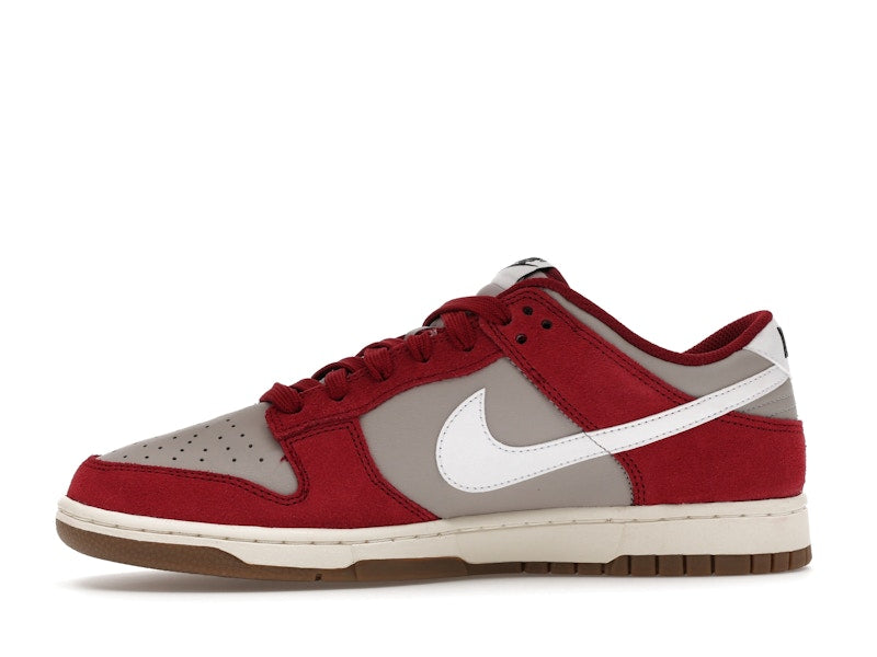 Nike Dunk Low Retro Se College Grey Team Red - College Grey/White/Team Red/Sail - IB6399-004 - 18