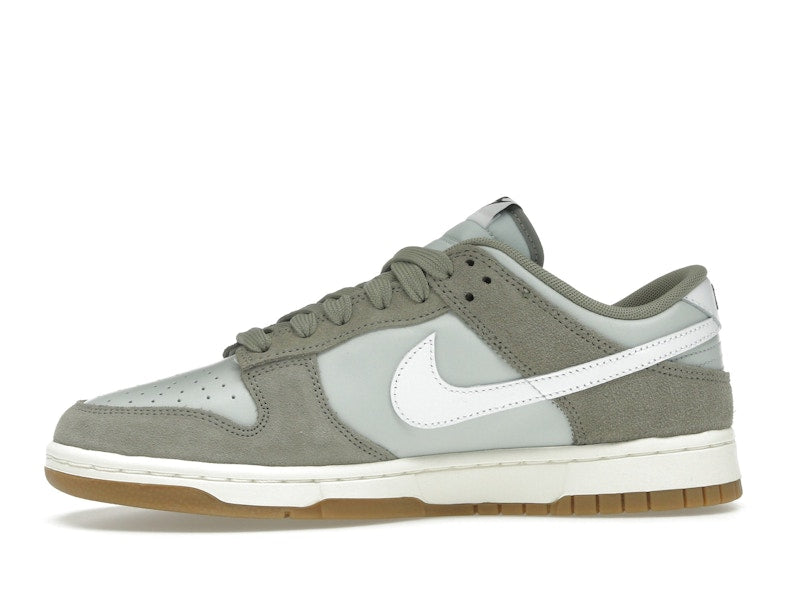 Nike Dunk Low Retro SE Light Silver Light Army Sail White, vista a 360 gradi 18 di 36