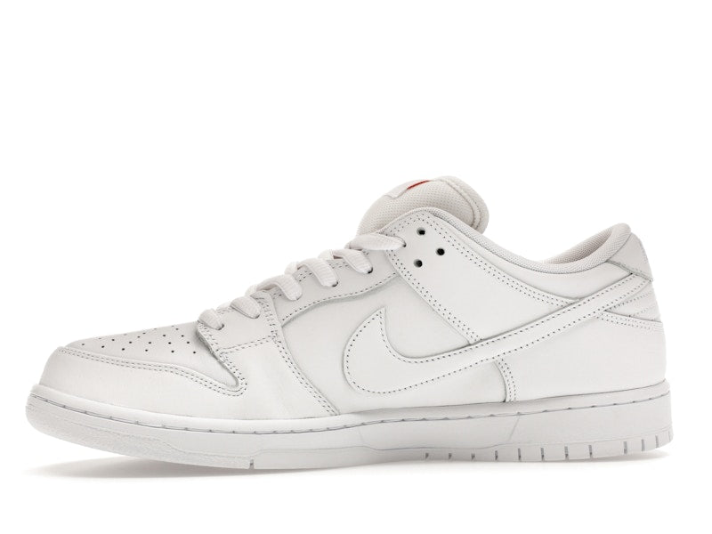 Nike Sb Dunk Low Pro Triple White - White/White/White/White - FJ1674-100 - 18