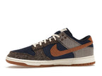 Nike Dunk Low Tweed Midnight Navy Corduroy - Midnight Navy/Ale Brown/Pale Ivory - FQ8746-410 - 18