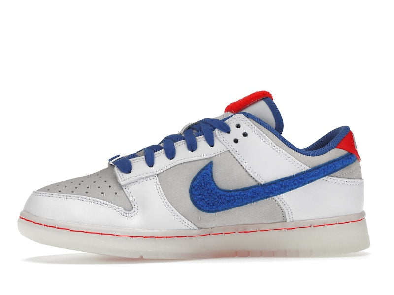Nike Dunk Low Retro Prm Year Of The Rabbit White Crimson Varsity Royal - White/Crimson-Varsity Royal - FD4203-161 - 18