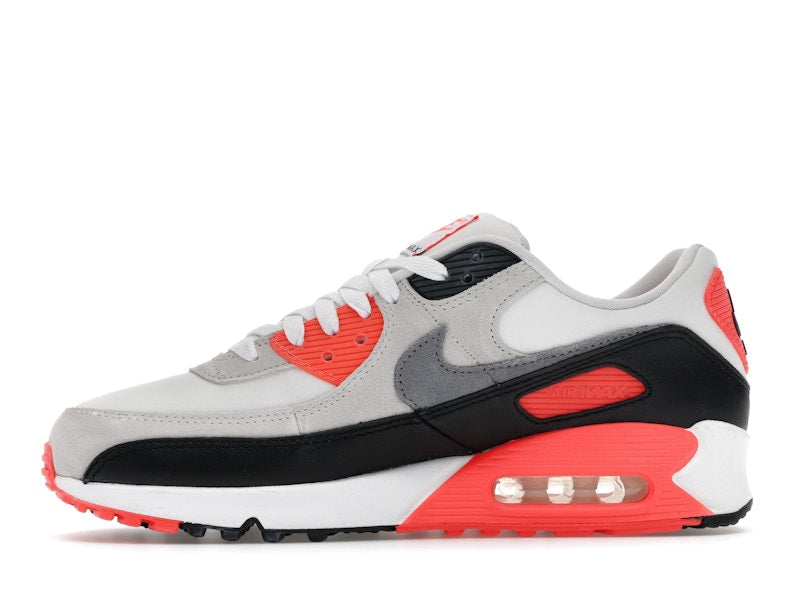 Nike Air Max 90 Infrared 2026 Iu1055 100 - White/Cement Grey/Infrared/Black - IU1055-100 - 18