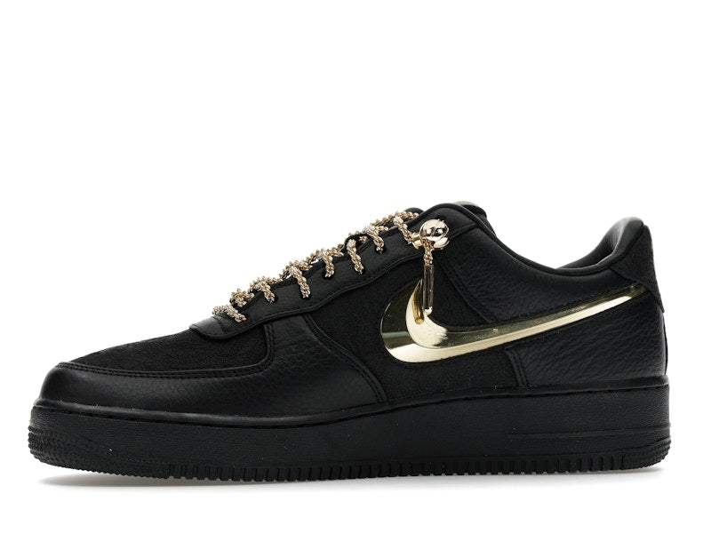 Nike Air Force 1 Low Victor Solomon ASW Black, vista a 360 gradi 18 di 36