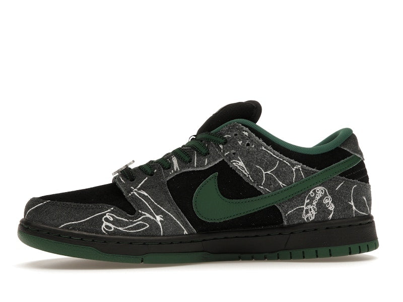 Nike SB Dunk Low There Skateboards, vista a 360 gradi 18 di 36