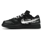 Nike Dunk Low Off White Lot 50 - Black/Metallic Silver-Black - DM1602-001 - 18