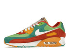 Nike Air Max 90 SE Running Club - Roma Green/Sail/Orange/Mean Green - DC9336-300 - 18