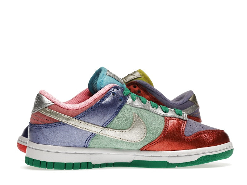 Nike Dunk Low Sunset Pulse (W) - Sunset Pulse/Silver-Purple Pulse - DN0855-600 / DD1872-600 - 18