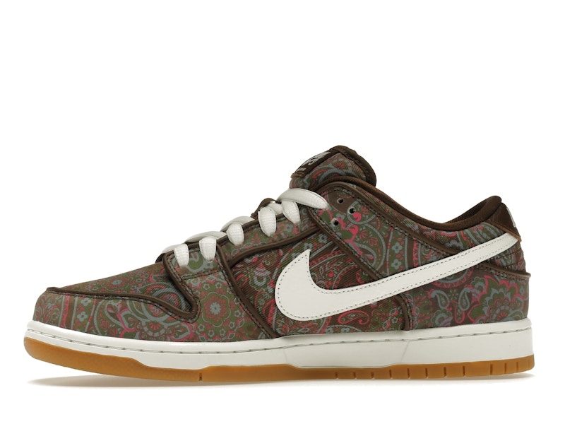 Nike Sb Dunk Low Pro Paisley Brown - Brown/Muli-Color-White-Gum - DH7534-200 - 18