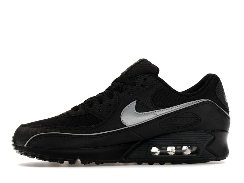 Nike Air Max 90 Premium Black Reflective - Black/Black/Anthracite/Multi-Color - HV4517-002 - 18