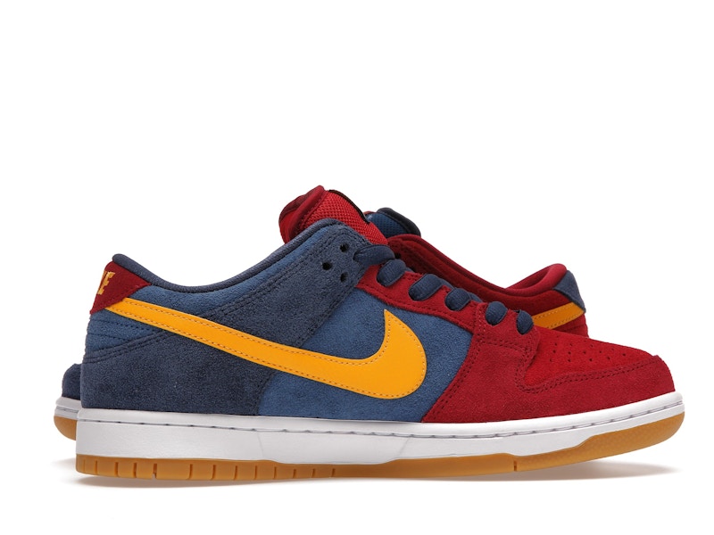 Nike Sb Dunk Low Barcelona - Maroon/Navy-Gold - DJ0606-400 - 18
