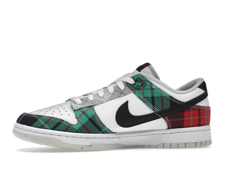 Nike Dunk Low Tartan Plaid - White/Black-White-University Red-Stadium Grey-Light Silver - DV0827-100 - 18