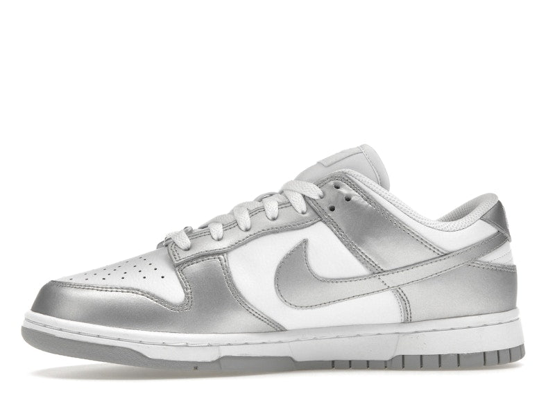 Nike Dunk Low Metallic Silver Womens - White/Metallic Silver/Blue Joy - FV1311-100 - 18