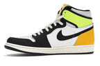 Air Jordan 1 Retro High White Black Volt University Gold