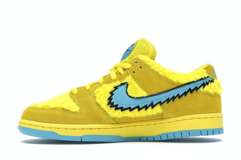 Nike Sb Dunk Low Grateful Dead Bears Yellow - Opti Yellow/Blue Fury - CJ5378-700 - 19