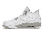 Air Jordan 4 Retro White Oreo 2021 (GS) - White/Tech Grey-Black-Fire Red - DJ4699-100 - 19