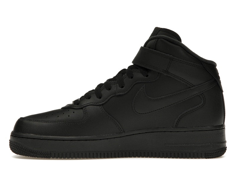 Nike Air Force 1 Mid Supreme Black, vista a 360 gradi 19 di 36