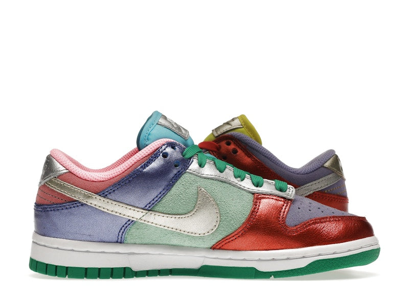 Nike Dunk Low Sunset Pulse (W) - Sunset Pulse/Silver-Purple Pulse - DN0855-600 / DD1872-600 - 19