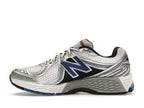 New Balance 860v2 White Team Royal Silver - White/Team Royal - ML860XB - 19