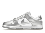 Nike Dunk Low Metallic Silver Womens - White/Metallic Silver/Blue Joy - FV1311-100 - 19