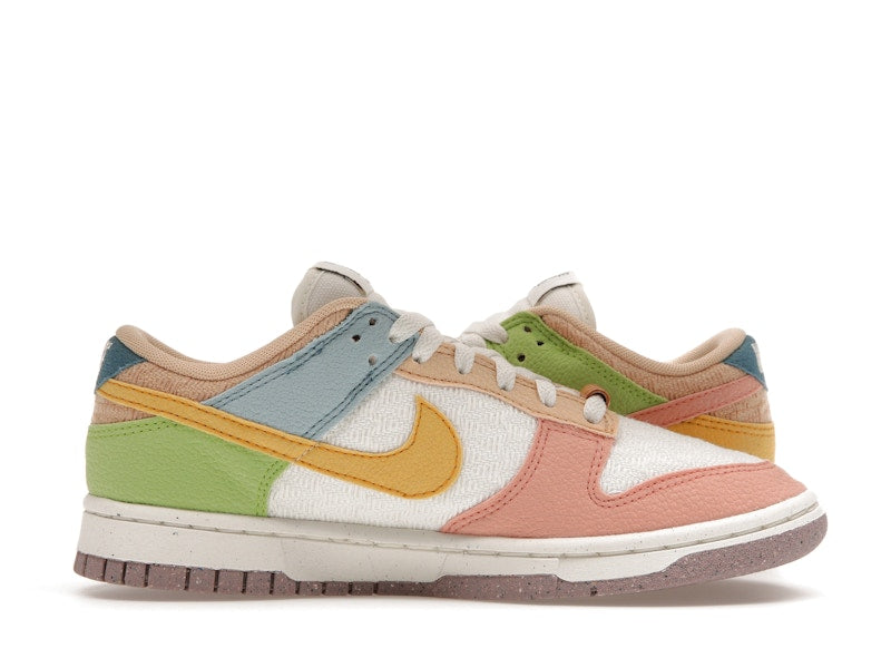 Nike Dunk Low Retro Sun Club Multi (W) - Sail/Sanded Gold-Light Madder Root - DQ0265-100 - 19