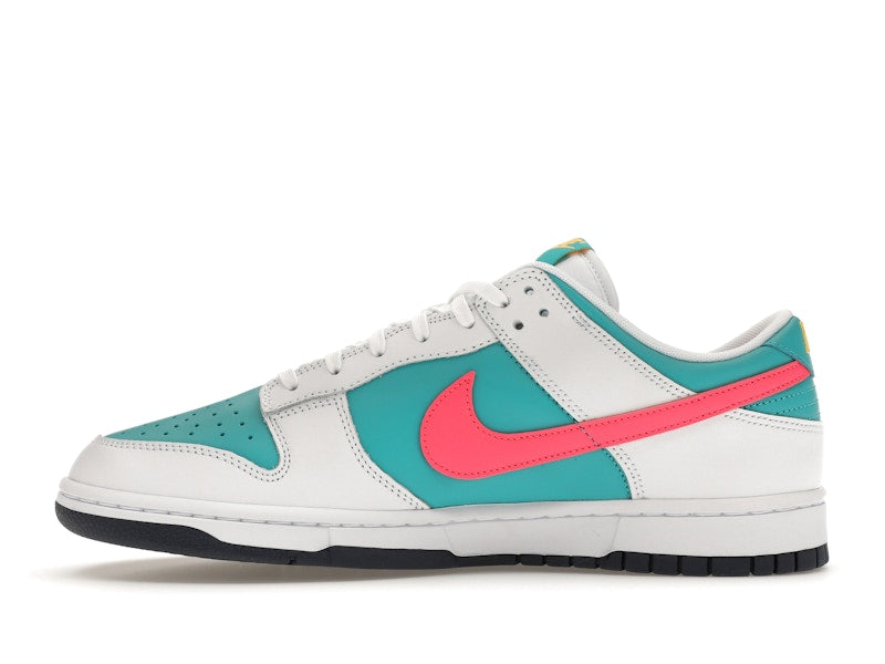 Nike Dunk Low Dusty Cactus - Dusty Cactus/Thunder Blue/White/Racer Pink/Laser Orange - HF4850-345 - 19