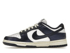 Nike Dunk Low Vintage Navy Womens - White/Midnight Navy-Coconut Milk - FN7197-100 - 19