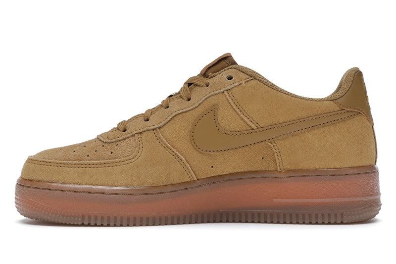 Nike Air Force 1 Low Wheat 2019 (GS) - Wheat/Gum Light Brown-Wheat - BQ5485-700 - 19