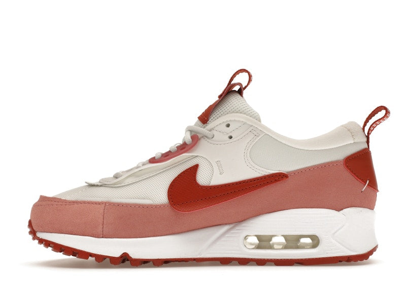 Nike Air Max 90 Futura Red Stardust Womens - Red Stardust/Summit White/Campfire Orange/Rugged Orange - FQ8881-618 - 19