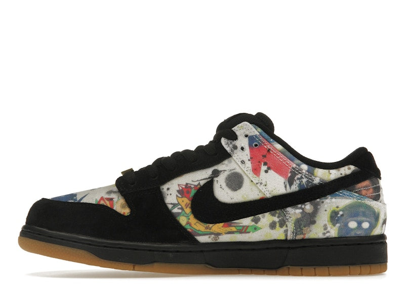 Nike SB Dunk Low Supreme Rammellzee, vista a 360 gradi 19 di 36