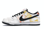 Nike SB Dunk Low Raygun Tie-Dye White - White/Black-Orange Flash - BQ6832-101 - 19