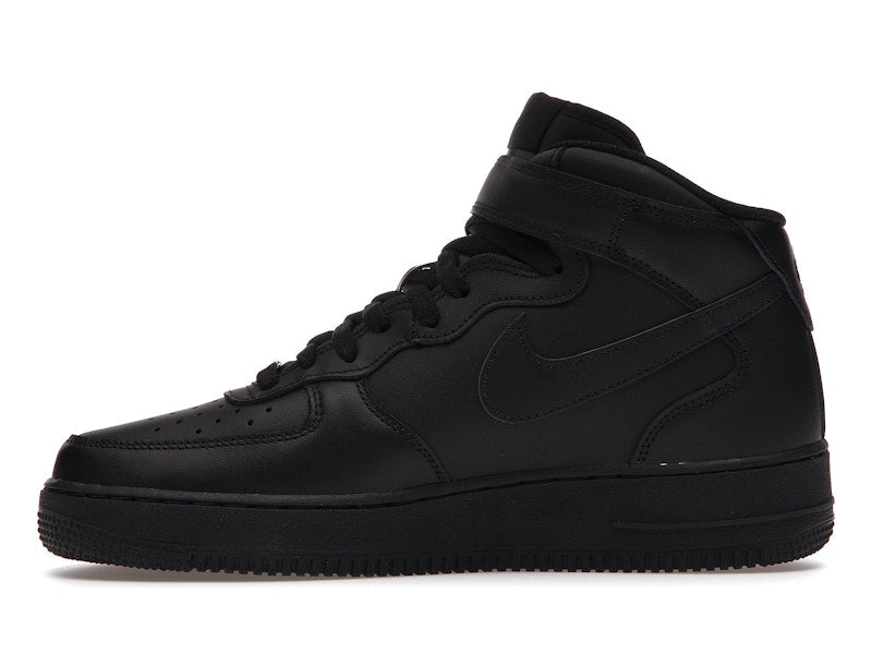 Nike Air Force 1 Mid 07 Triple Black 2021 - Black/Black - 315123-001/CW2289-001 - 19