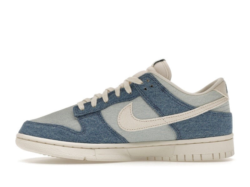 Nike Dunk Low Smokey Blue Denim (Women's), vista a 360 gradi 19 di 36